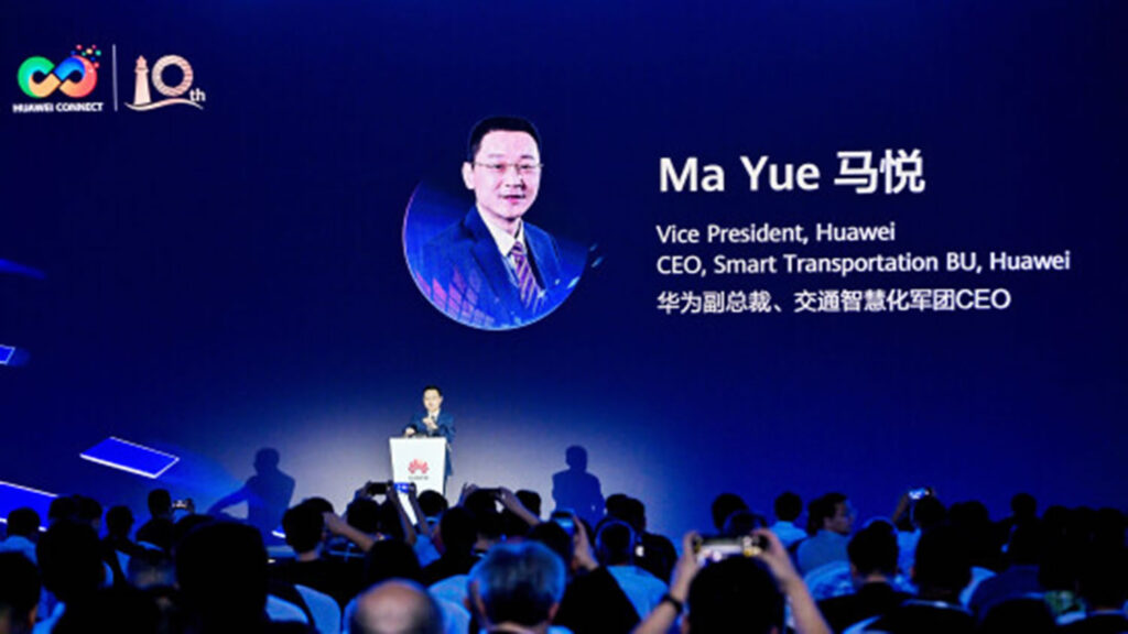 Huawei Başkan Yardımcısı ve Akıllı Ulaşım İş Birimi CEO’su Ma Yue
