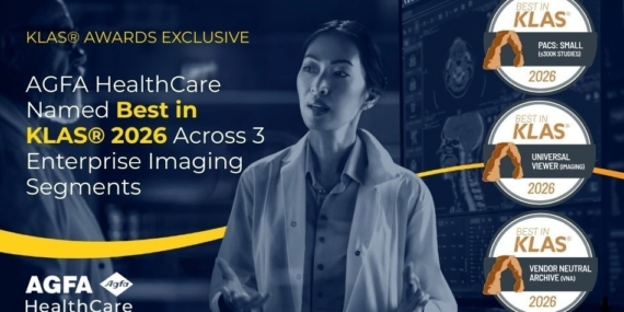 AGFA HealthCare, ABD’de Üç Kurumsal Görüntüleme Kategorisinde Best in KLAS 2026 Ödüllerini Kazandı