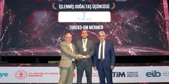 Tureks Doğal Taş ve Maden İhracatındaki Başarısını Dört Ödülle Taçlandırdı
