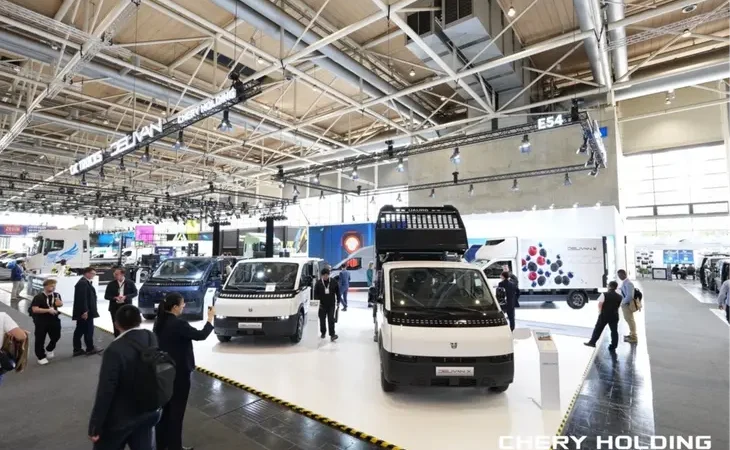 Chery Commercial Vehicle Hannover'de Yeni Nesil Elektrikli Ticari Araç Çözümlerini ve Teknolojilerini Sergiledi