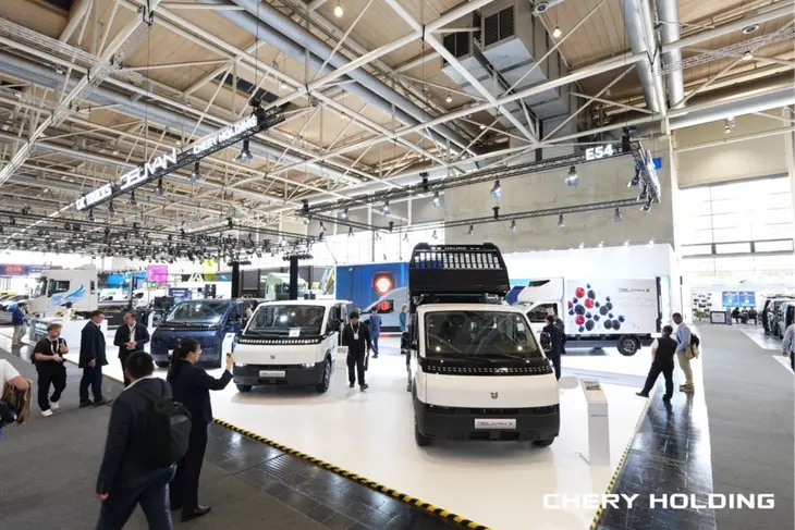 Chery Commercial Vehicle Hannover'de Yeni Nesil Elektrikli Ticari Araç Çözümlerini ve Teknolojilerini Sergiledi